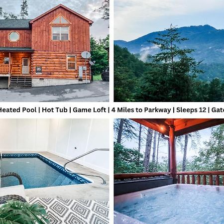 Indoor Heated Pool Hot Tub Cabin سيفيرفيل المظهر الخارجي الصورة