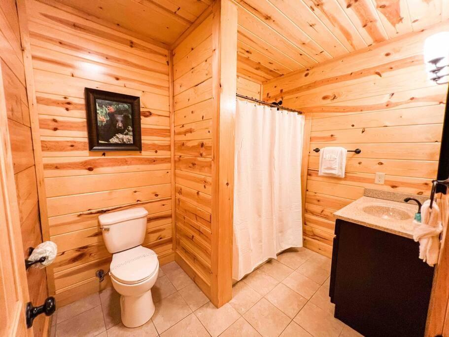 Indoor Heated Pool Hot Tub Cabin سيفيرفيل المظهر الخارجي الصورة